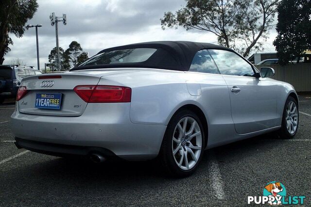 2012 AUDI A5 2.0 TFSI QUATTRO 8T MY12 CONVERTIBLE, 2 DOORS, 4 SEATS