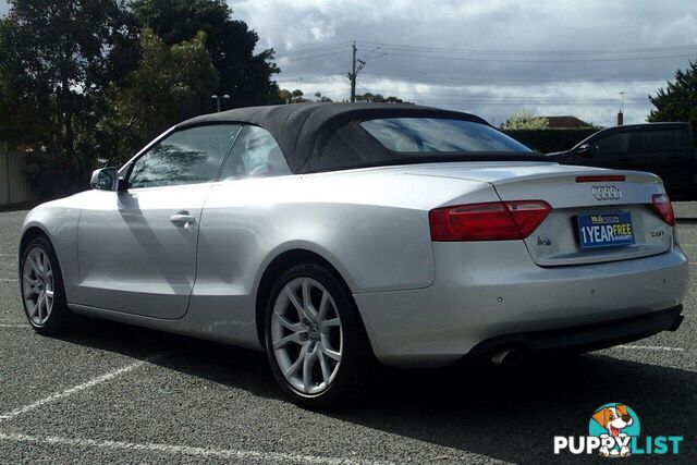 2012 AUDI A5 2.0 TFSI QUATTRO 8T MY12 CONVERTIBLE, 2 DOORS, 4 SEATS