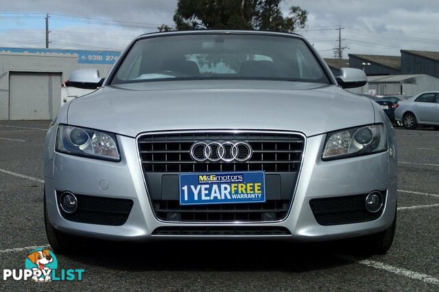 2012 AUDI A5 2.0 TFSI QUATTRO 8T MY12 CONVERTIBLE, 2 DOORS, 4 SEATS