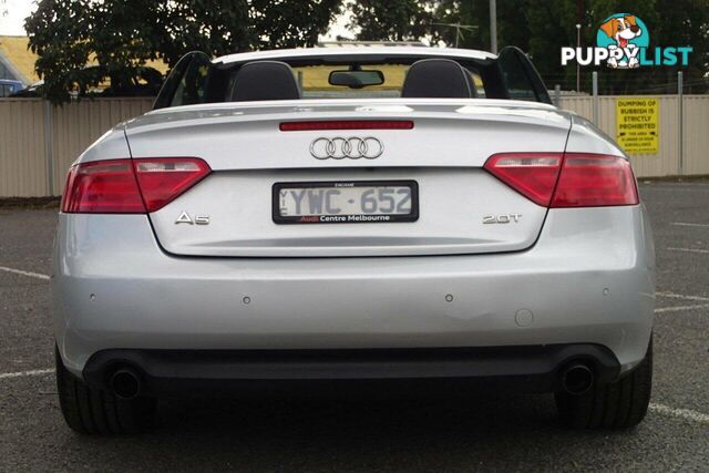 2012 AUDI A5 2.0 TFSI QUATTRO 8T MY12 CONVERTIBLE, 2 DOORS, 4 SEATS