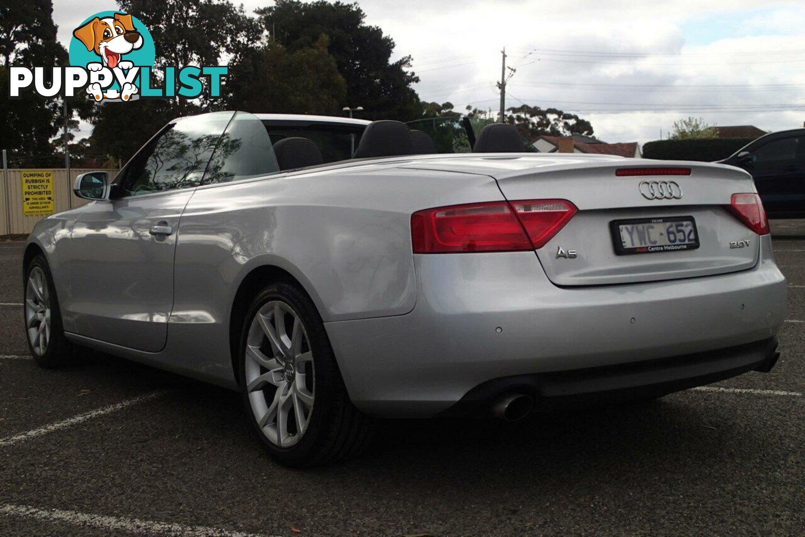 2012 AUDI A5 2.0 TFSI QUATTRO 8T MY12 CONVERTIBLE, 2 DOORS, 4 SEATS