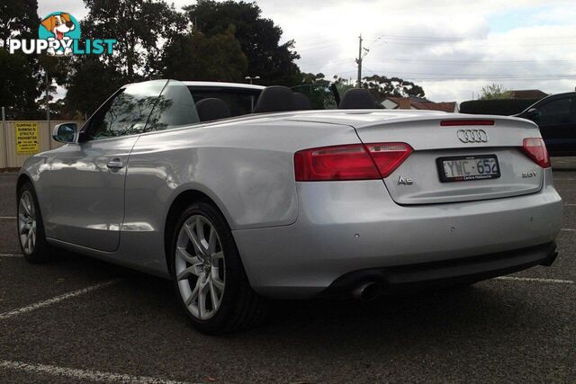 2012 AUDI A5 2.0 TFSI QUATTRO 8T MY12 CONVERTIBLE, 2 DOORS, 4 SEATS