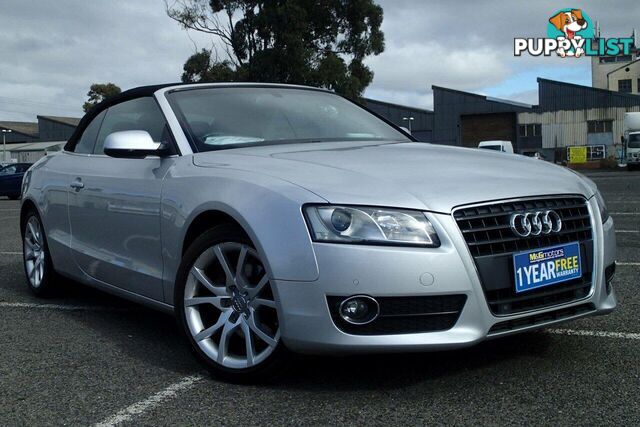 2012 AUDI A5 2.0 TFSI QUATTRO 8T MY12 CONVERTIBLE, 2 DOORS, 4 SEATS