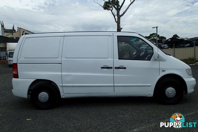 2004 MERCEDES-BENZ VITO 109CDI COMPACT  COMMERCIAL, 4 DOORS, 2 SEATS