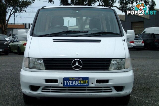 2004 MERCEDES-BENZ VITO 109CDI COMPACT  COMMERCIAL, 4 DOORS, 2 SEATS