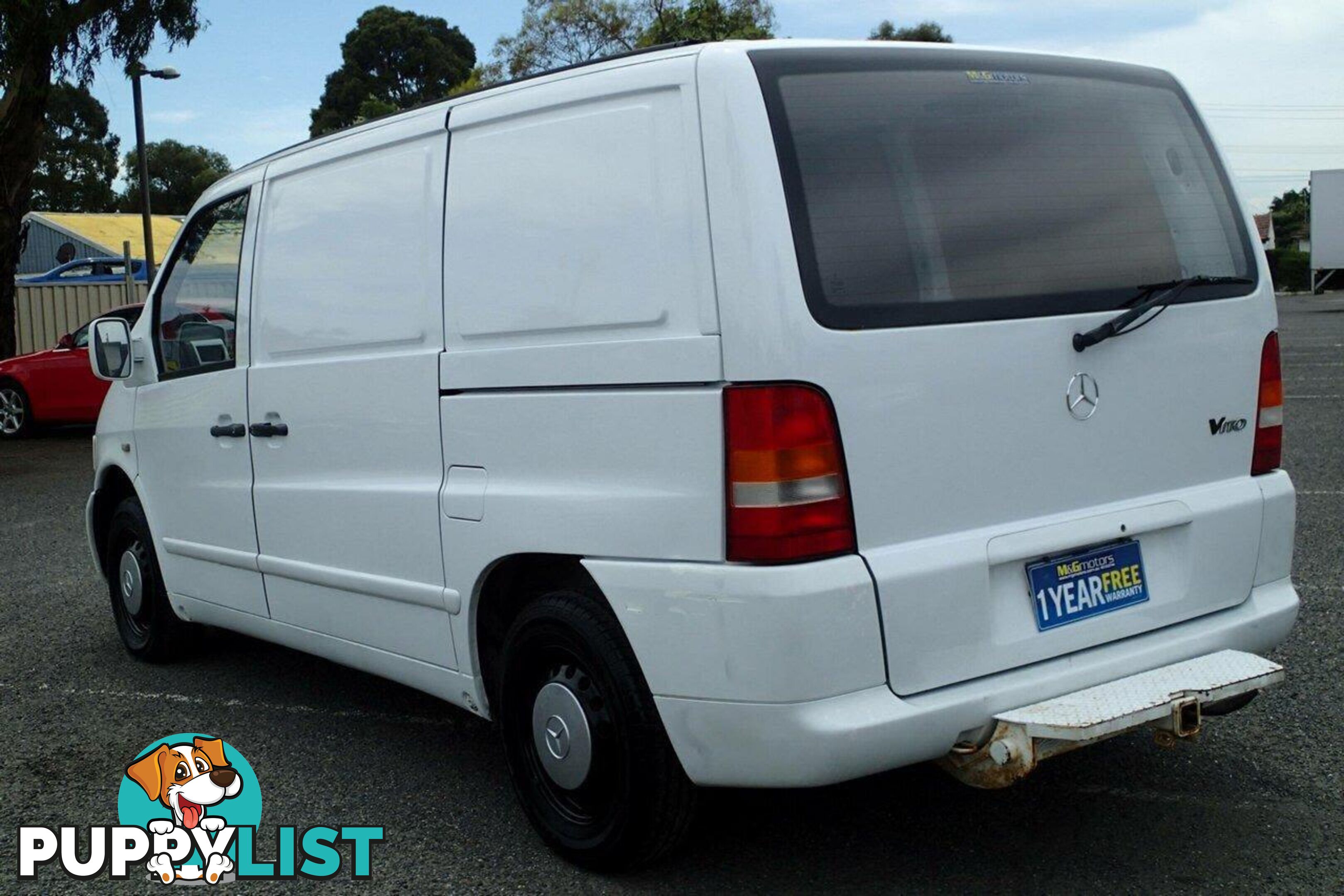 2004 MERCEDES-BENZ VITO 109CDI COMPACT  COMMERCIAL, 4 DOORS, 2 SEATS