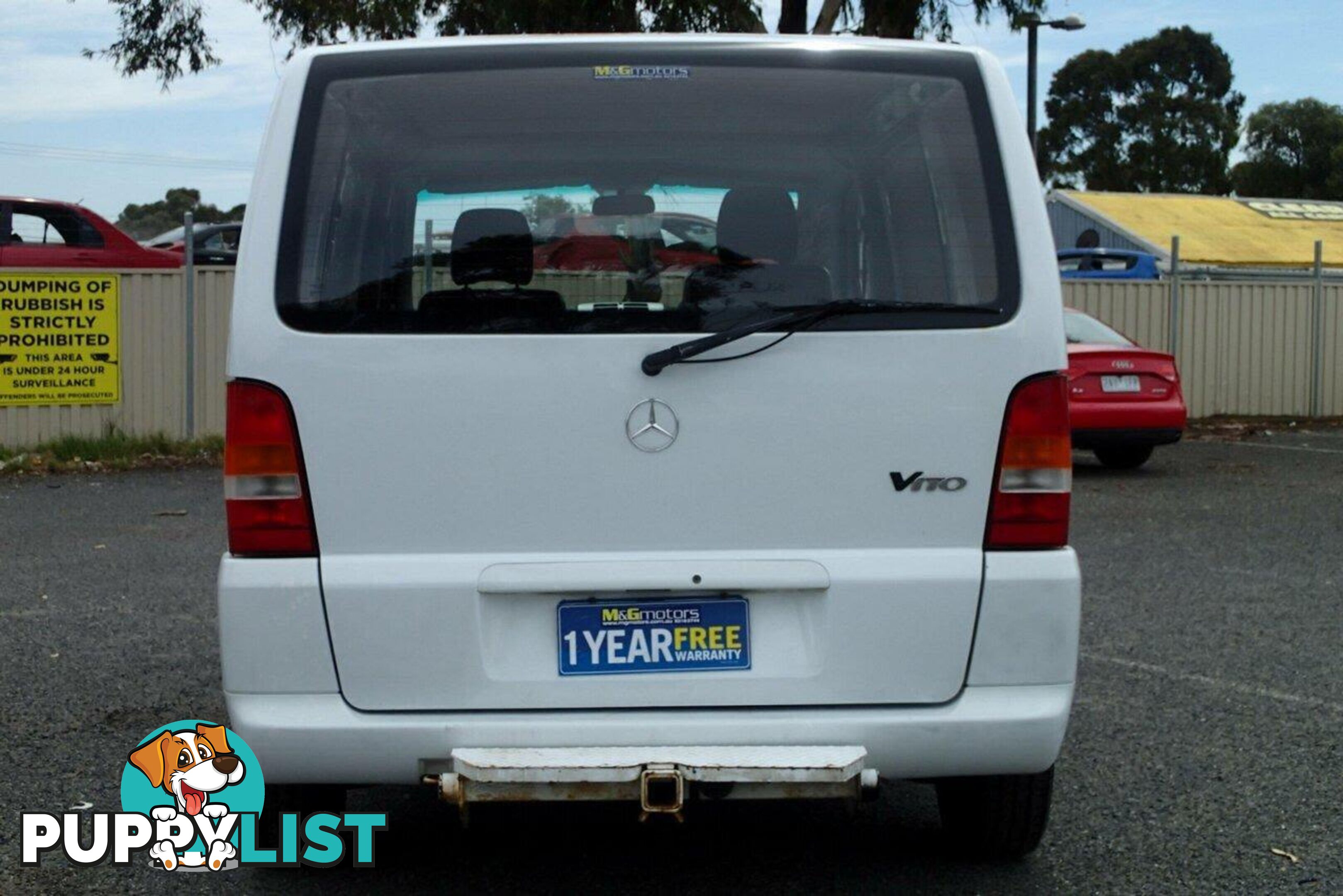 2004 MERCEDES-BENZ VITO 109CDI COMPACT  COMMERCIAL, 4 DOORS, 2 SEATS