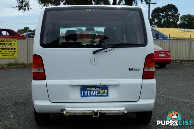 2004 MERCEDES-BENZ VITO 109CDI COMPACT  COMMERCIAL, 4 DOORS, 2 SEATS