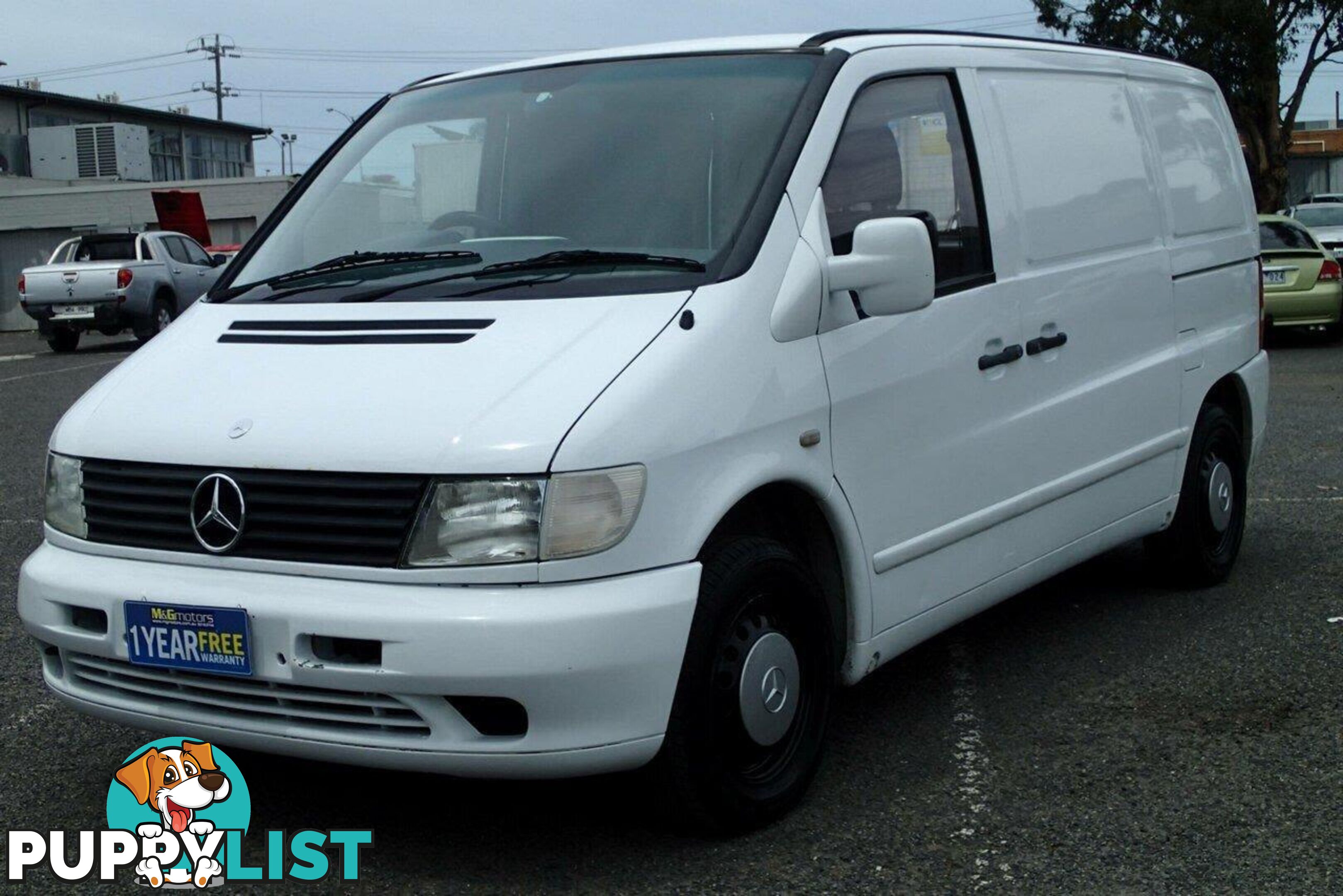 2004 MERCEDES-BENZ VITO 109CDI COMPACT  COMMERCIAL, 4 DOORS, 2 SEATS