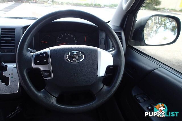 2017 TOYOTA HIACE COMMUTER TRH223R MY16 PEOPLE MOVER, 3 DOORS, 14 SEATS