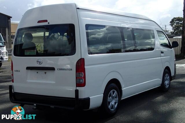 2017 TOYOTA HIACE COMMUTER TRH223R MY16 PEOPLE MOVER, 3 DOORS, 14 SEATS
