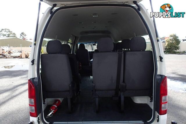 2017 TOYOTA HIACE COMMUTER TRH223R MY16 PEOPLE MOVER, 3 DOORS, 14 SEATS