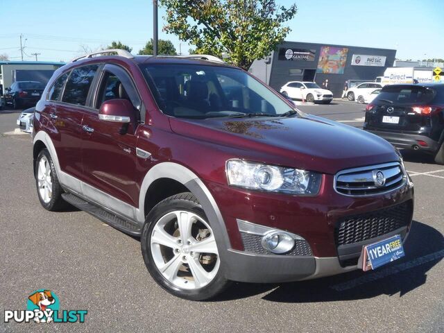 2013 HOLDEN CAPTIVA 7 LX (4X4) CG MY12 SUV, 4 DOORS, 7 SEATS
