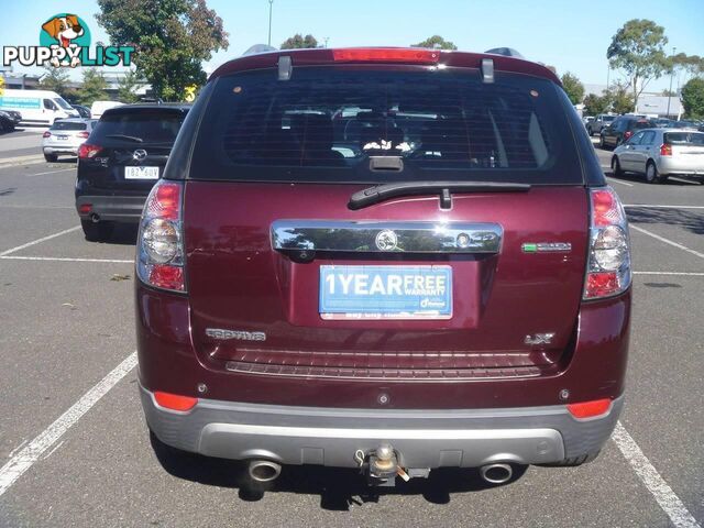 2013 HOLDEN CAPTIVA 7 LX (4X4) CG MY12 SUV, 4 DOORS, 7 SEATS