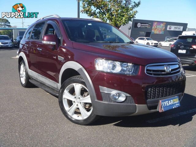 2013 HOLDEN CAPTIVA 7 LX (4X4) CG MY12 SUV, 4 DOORS, 7 SEATS