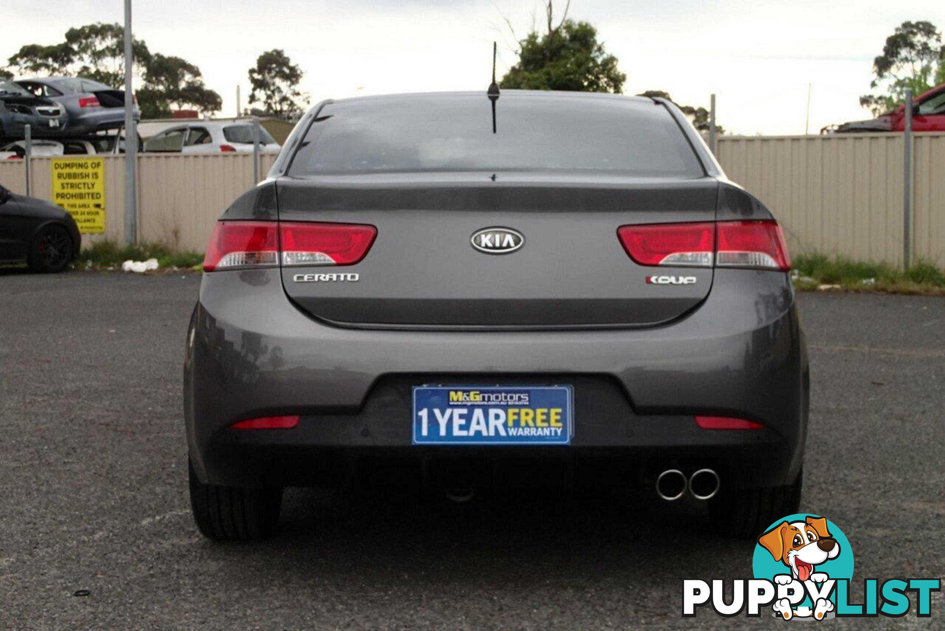 2011 KIA CERATO KOUP SI TD MY11 COUPE, 2 DOORS, 5 SEATS