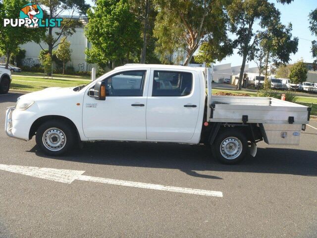 2012 TOYOTA HILUX SR KUN16R MY12 UTE TRAY, 4 DOORS, 5 SEATS