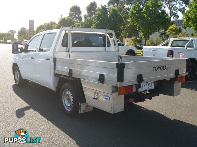 2012 TOYOTA HILUX SR KUN16R MY12 UTE TRAY, 4 DOORS, 5 SEATS