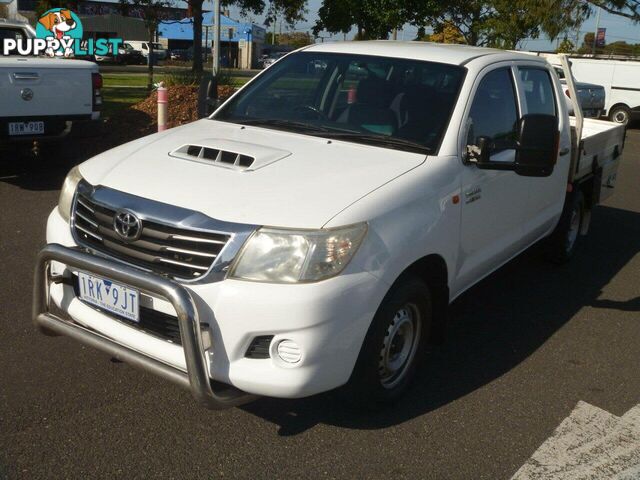 2012 TOYOTA HILUX SR KUN16R MY12 UTE TRAY, 4 DOORS, 5 SEATS