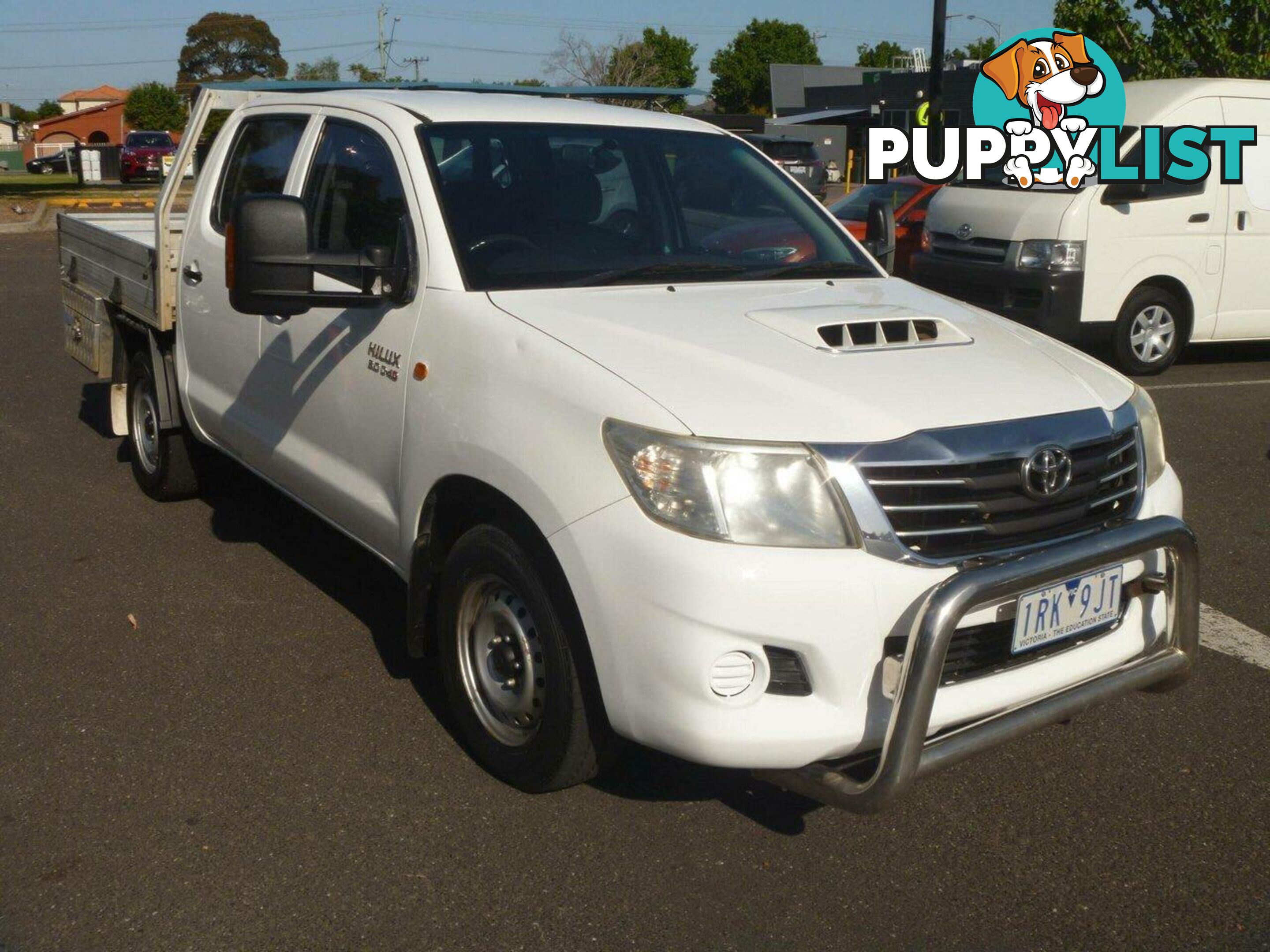 2012 TOYOTA HILUX SR KUN16R MY12 UTE TRAY, 4 DOORS, 5 SEATS