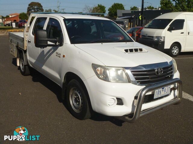 2012 TOYOTA HILUX SR KUN16R MY12 UTE TRAY, 4 DOORS, 5 SEATS