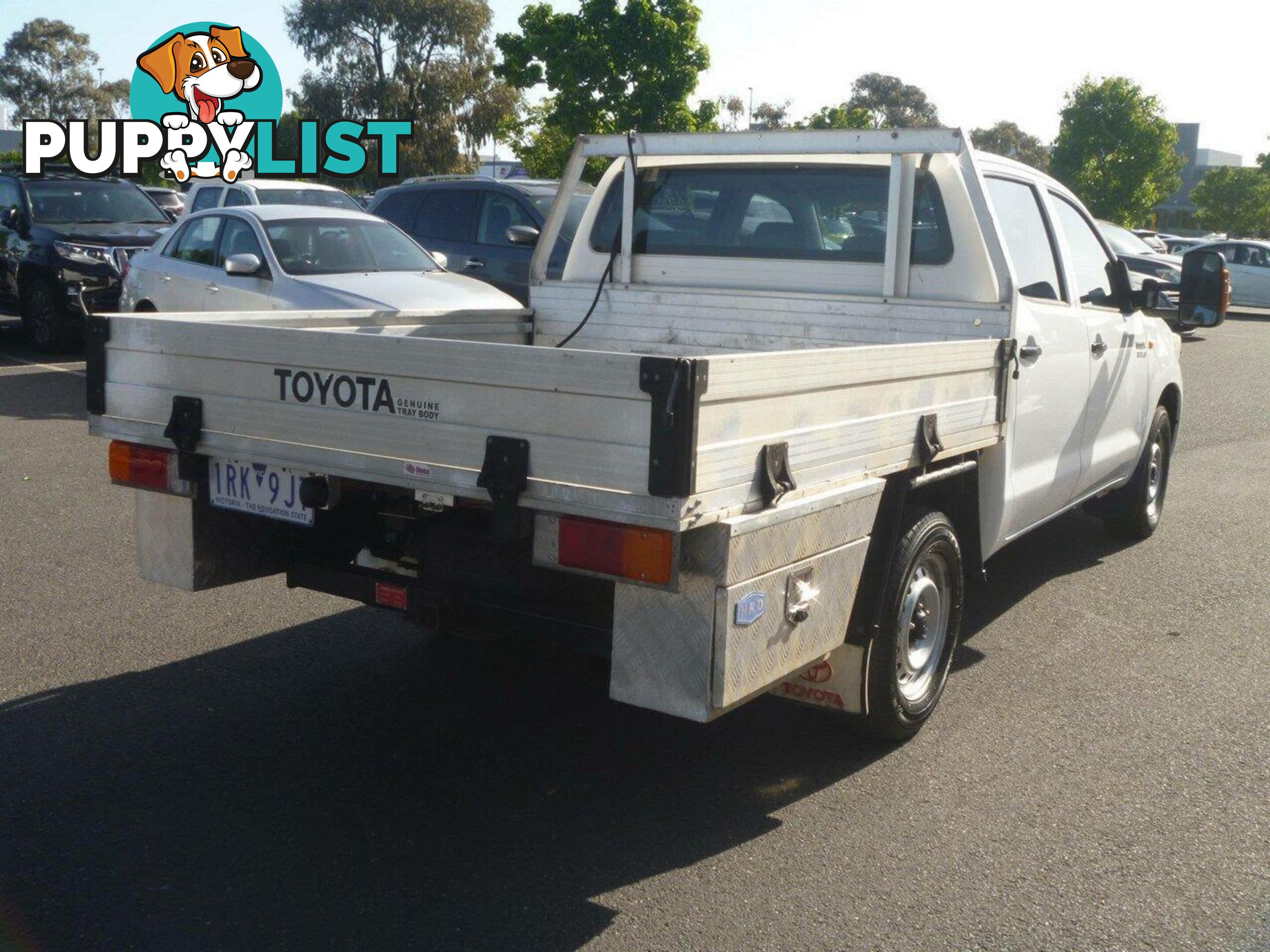 2012 TOYOTA HILUX SR KUN16R MY12 UTE TRAY, 4 DOORS, 5 SEATS