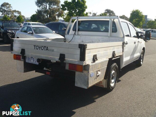 2012 TOYOTA HILUX SR KUN16R MY12 UTE TRAY, 4 DOORS, 5 SEATS