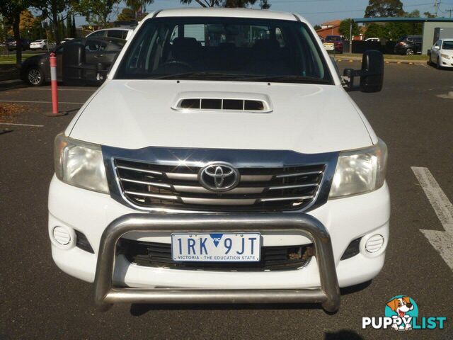 2012 TOYOTA HILUX SR KUN16R MY12 UTE TRAY, 4 DOORS, 5 SEATS