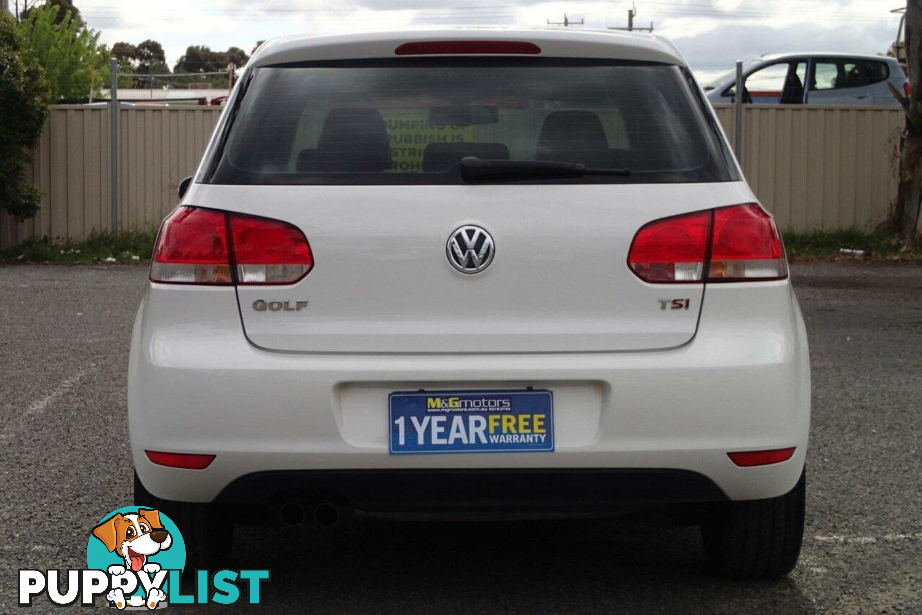 2011 VOLKSWAGEN GOLF 118 TSI COMFORTLINE 1K MY12 HATCH, 5 DOORS, 5 SEATS