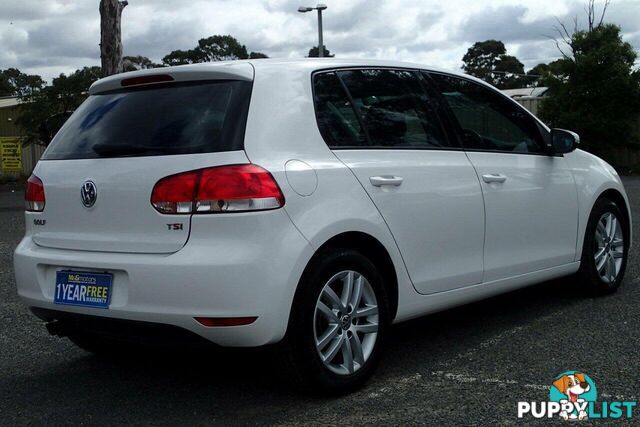 2011 VOLKSWAGEN GOLF 118 TSI COMFORTLINE 1K MY12 HATCH, 5 DOORS, 5 SEATS