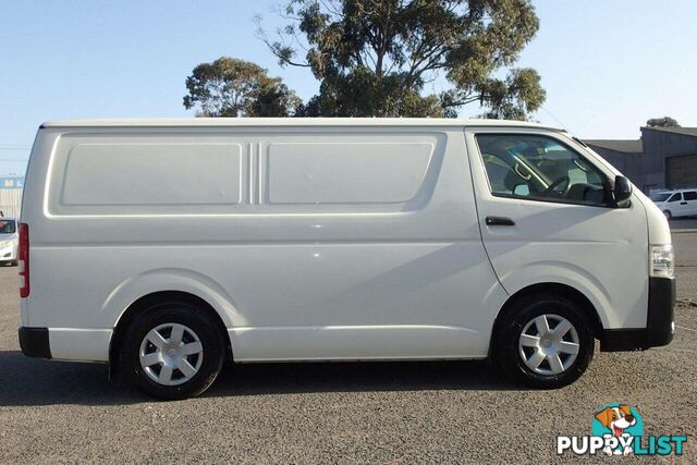 2017 TOYOTA HIACE LWB KDH201R MY16 COMMERCIAL, 4 DOORS, 2 SEATS