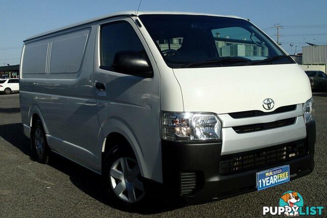 2017 TOYOTA HIACE LWB KDH201R MY16 COMMERCIAL, 4 DOORS, 2 SEATS