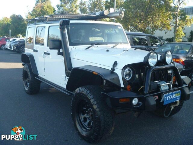2010 JEEP WRANGLER UNLIMITED SPORT (4X4) JK MY09 SUV, 4 DOORS, 5 SEATS