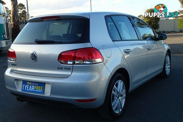 2009 VOLKSWAGEN GOLF 103 TDI COMFORTLINE 1K 6TH GEN HATCH, 5 DOORS, 5 SEATS