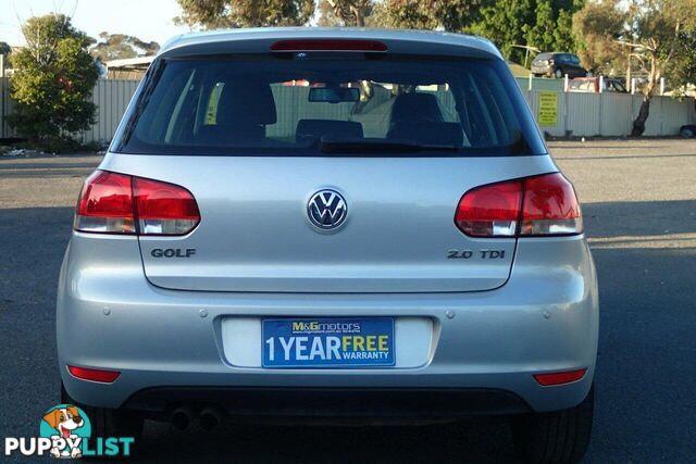2009 VOLKSWAGEN GOLF 103 TDI COMFORTLINE 1K 6TH GEN HATCH, 5 DOORS, 5 SEATS
