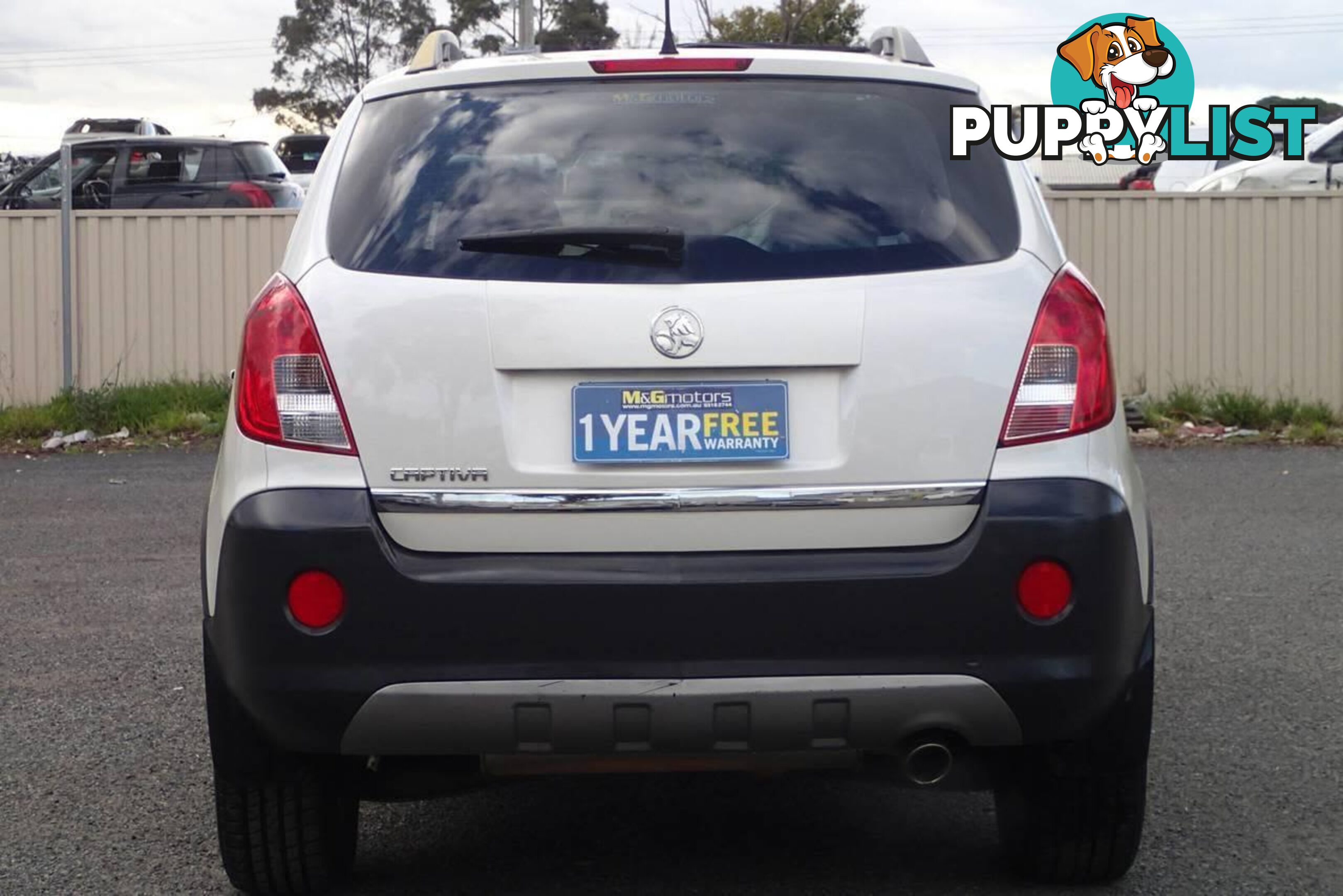 2011 HOLDEN CAPTIVA 5 (FWD) CG SERIES II SUV, 4 DOORS, 5 SEATS