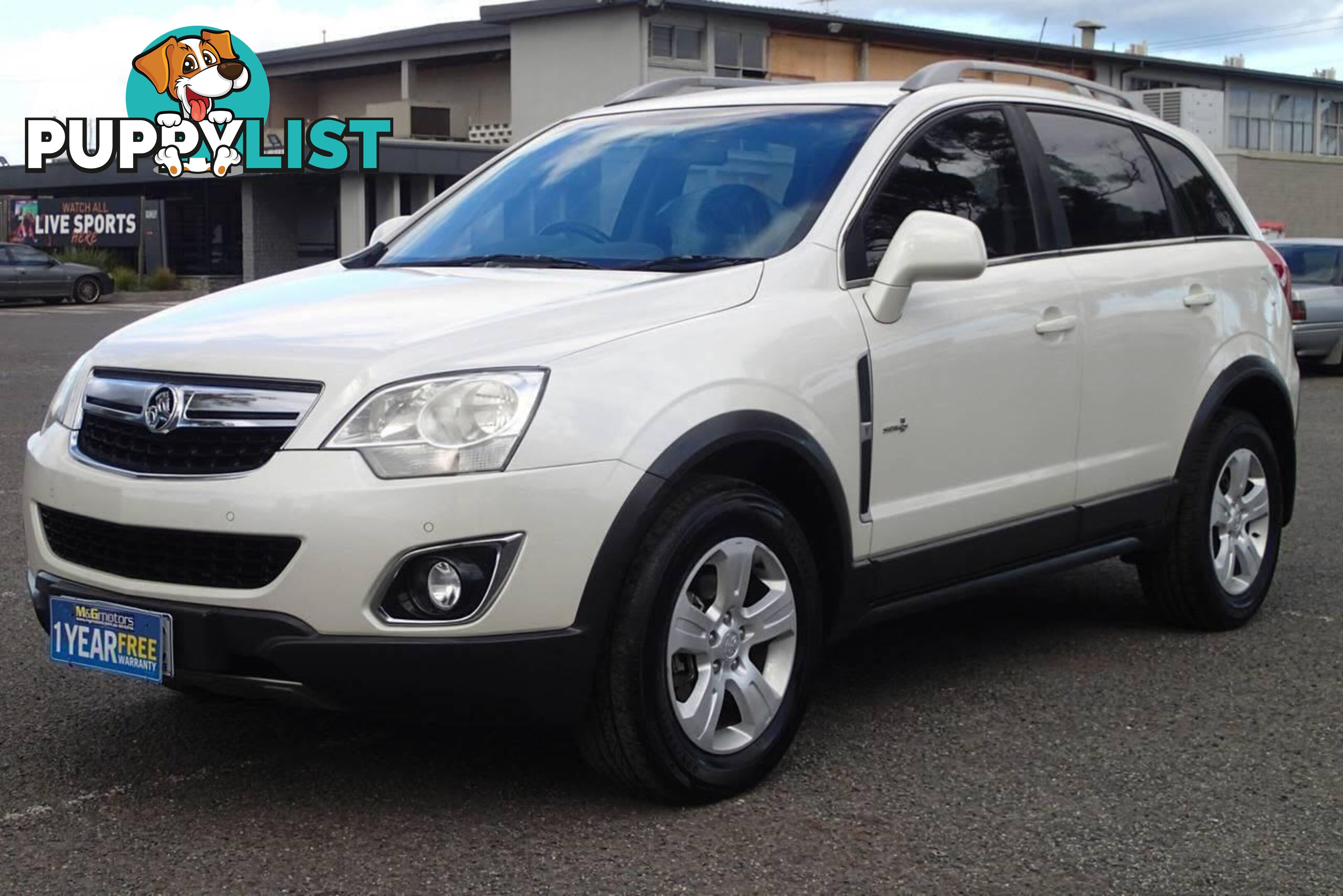 2011 HOLDEN CAPTIVA 5 (FWD) CG SERIES II SUV, 4 DOORS, 5 SEATS