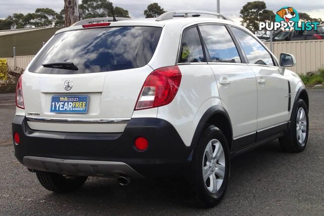 2011 HOLDEN CAPTIVA 5 (FWD) CG SERIES II SUV, 4 DOORS, 5 SEATS