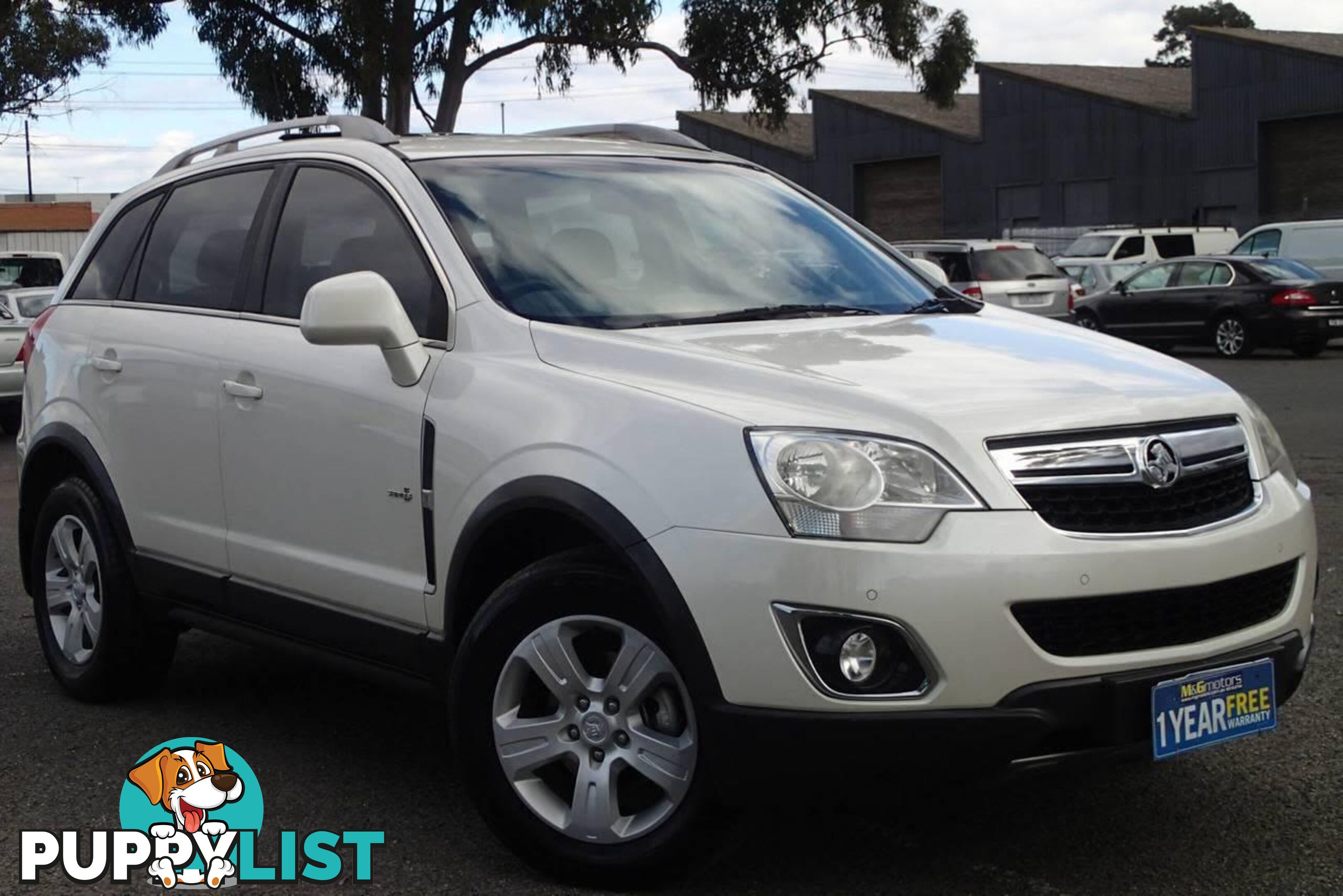 2011 HOLDEN CAPTIVA 5 (FWD) CG SERIES II SUV, 4 DOORS, 5 SEATS