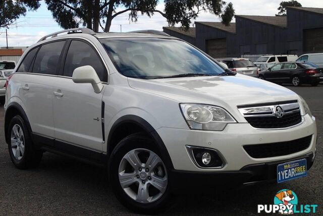 2011 HOLDEN CAPTIVA 5 (FWD) CG SERIES II SUV, 4 DOORS, 5 SEATS