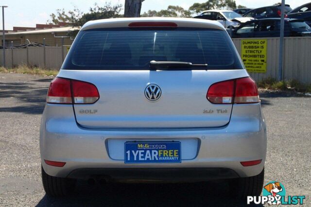 2012 VOLKSWAGEN GOLF 103 TDI COMFORTLINE 1K MY12 HATCH, 5 DOORS, 5 SEATS