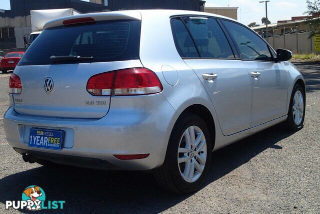 2012 VOLKSWAGEN GOLF 103 TDI COMFORTLINE 1K MY12 HATCH, 5 DOORS, 5 SEATS