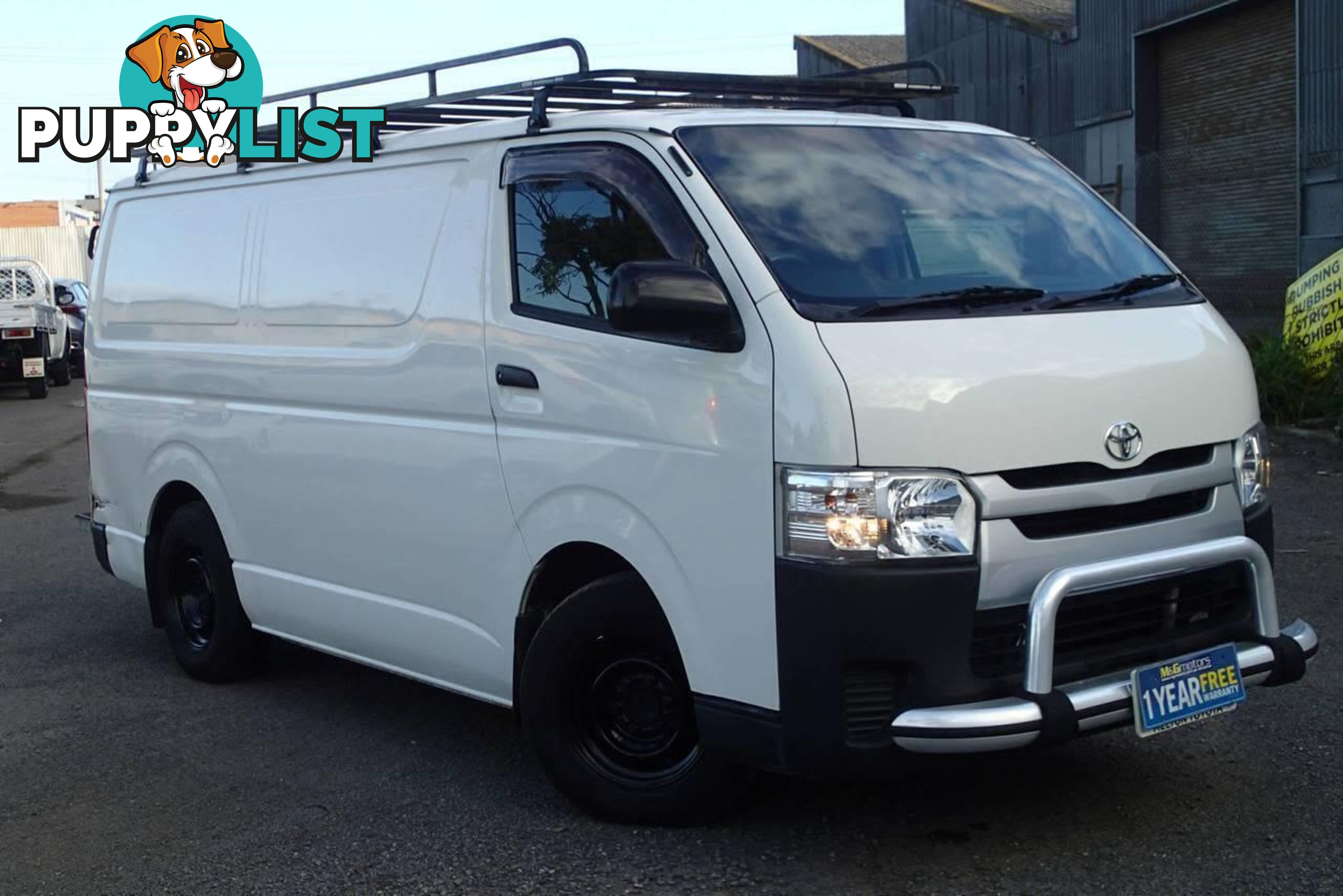 2016 TOYOTA HIACE LWB KDH201R MY16 COMMERCIAL, 4 DOORS, 2 SEATS