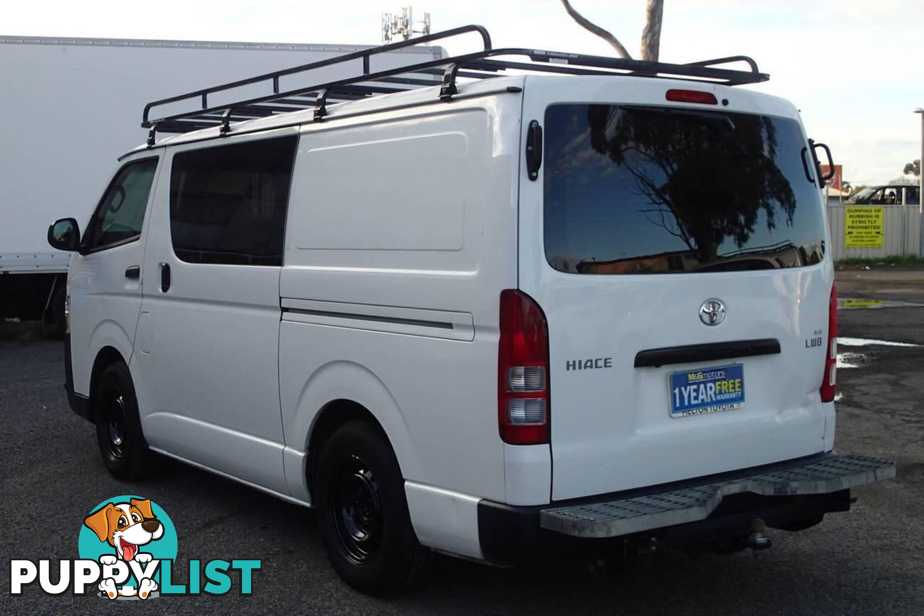 2016 TOYOTA HIACE LWB KDH201R MY16 COMMERCIAL, 4 DOORS, 2 SEATS