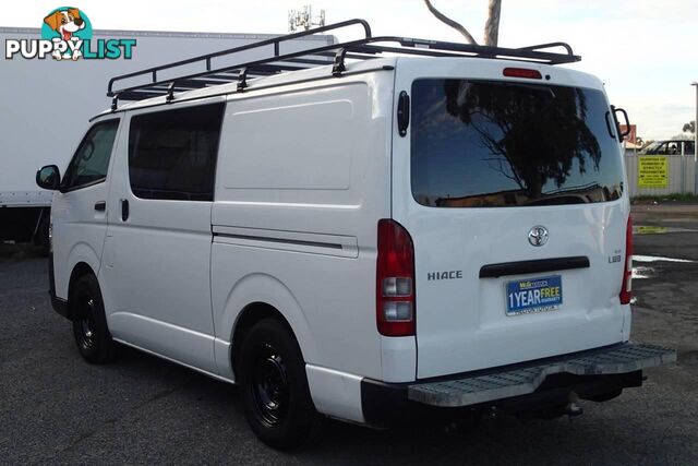2016 TOYOTA HIACE LWB KDH201R MY16 COMMERCIAL, 4 DOORS, 2 SEATS