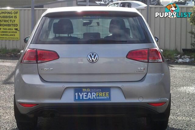 2014 VOLKSWAGEN GOLF 90 TSI AU MY14 HATCH, 5 DOORS, 5 SEATS
