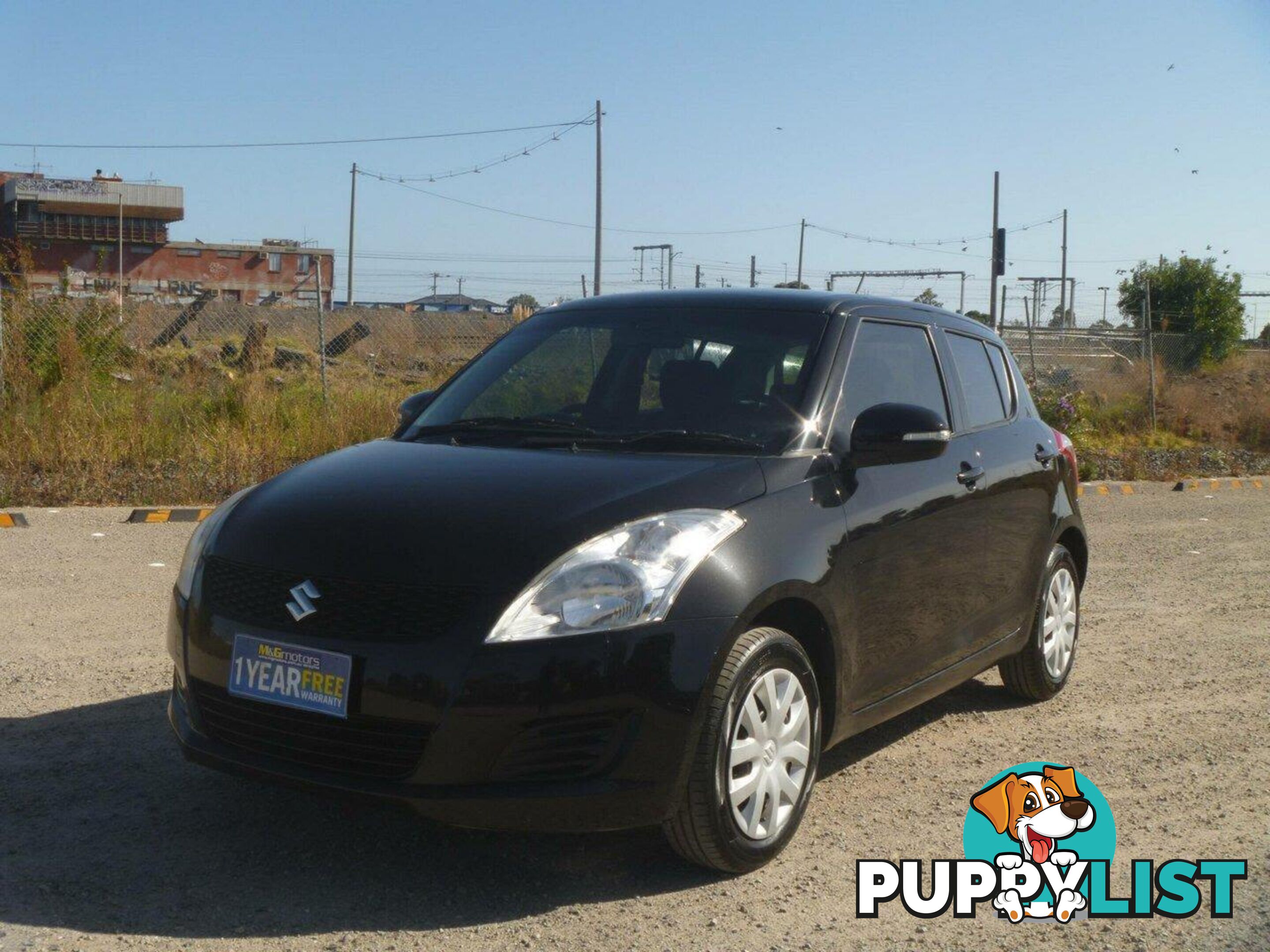 2011 SUZUKI SWIFT GL FZ HATCH, 5 DOORS, 5 SEATS