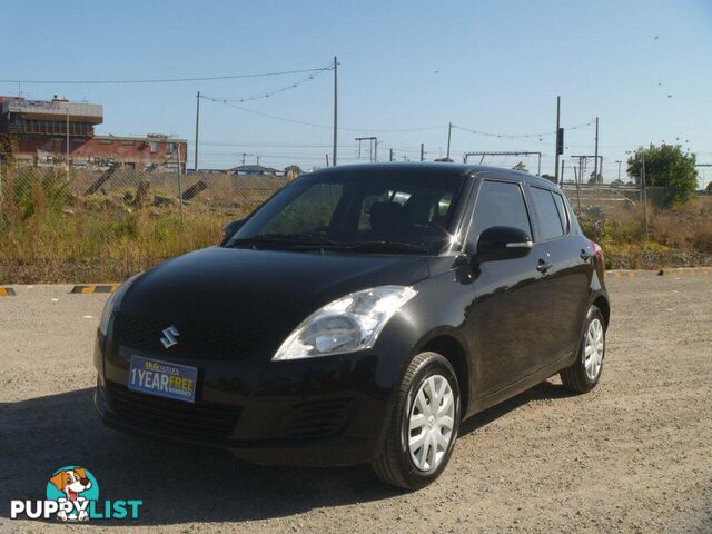 2011 SUZUKI SWIFT GL FZ HATCH, 5 DOORS, 5 SEATS