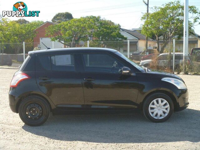 2011 SUZUKI SWIFT GL FZ HATCH, 5 DOORS, 5 SEATS