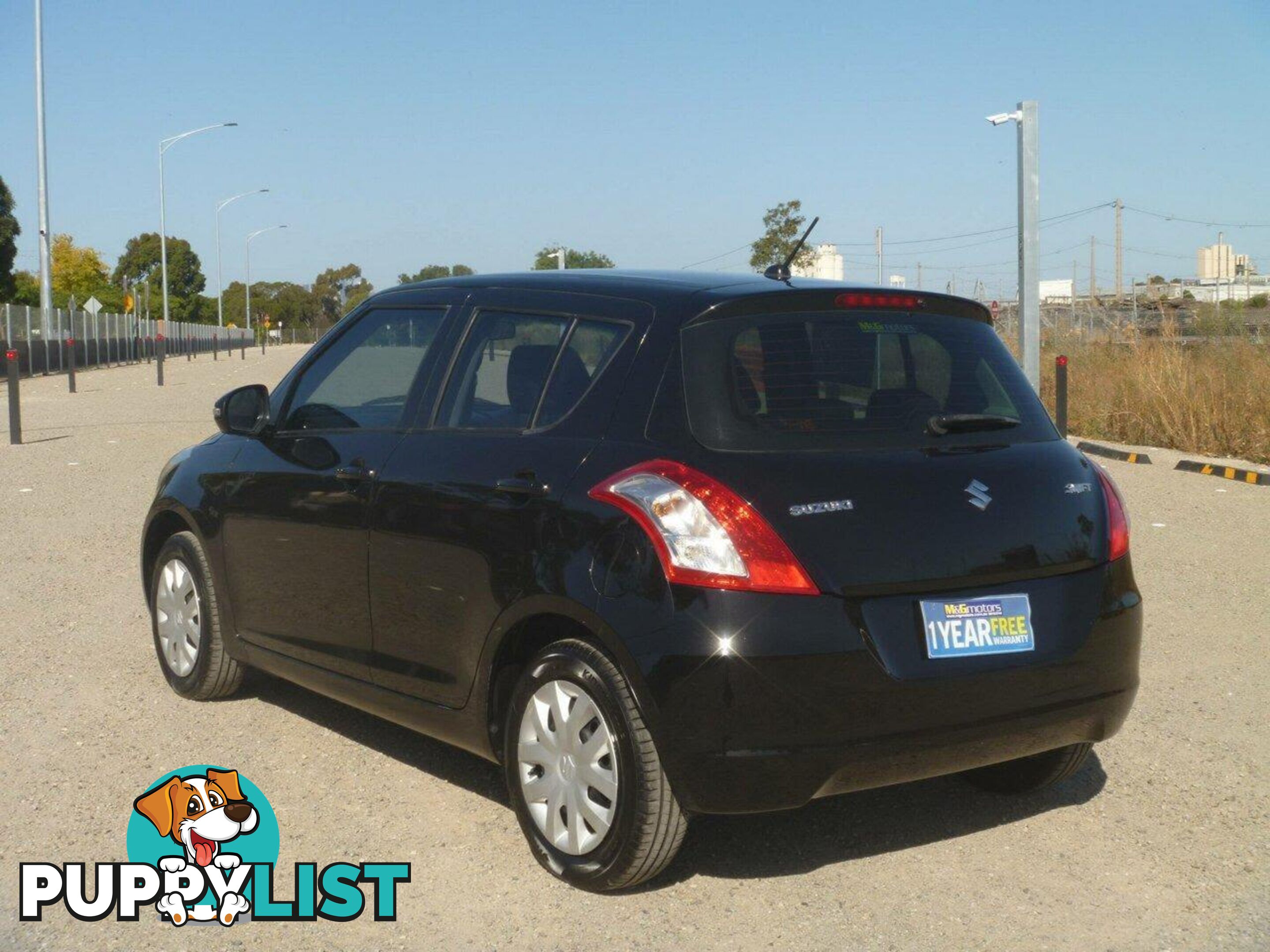 2011 SUZUKI SWIFT GL FZ HATCH, 5 DOORS, 5 SEATS